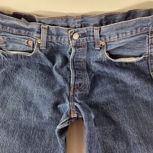Levi’s 501 Button-Fly Straight Leg Jeans W34 L36 Excellent Condition #538